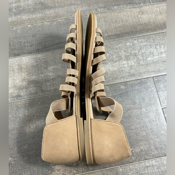 NEW Eileen Fisher Rato Strappy Leather Gladiator Sandals - Picture 3 of 8